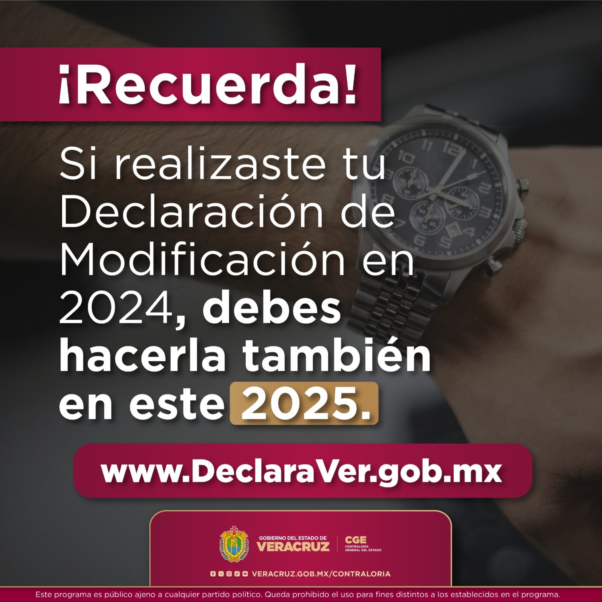 ¡Servidor y servidora pública de Veracruz,!