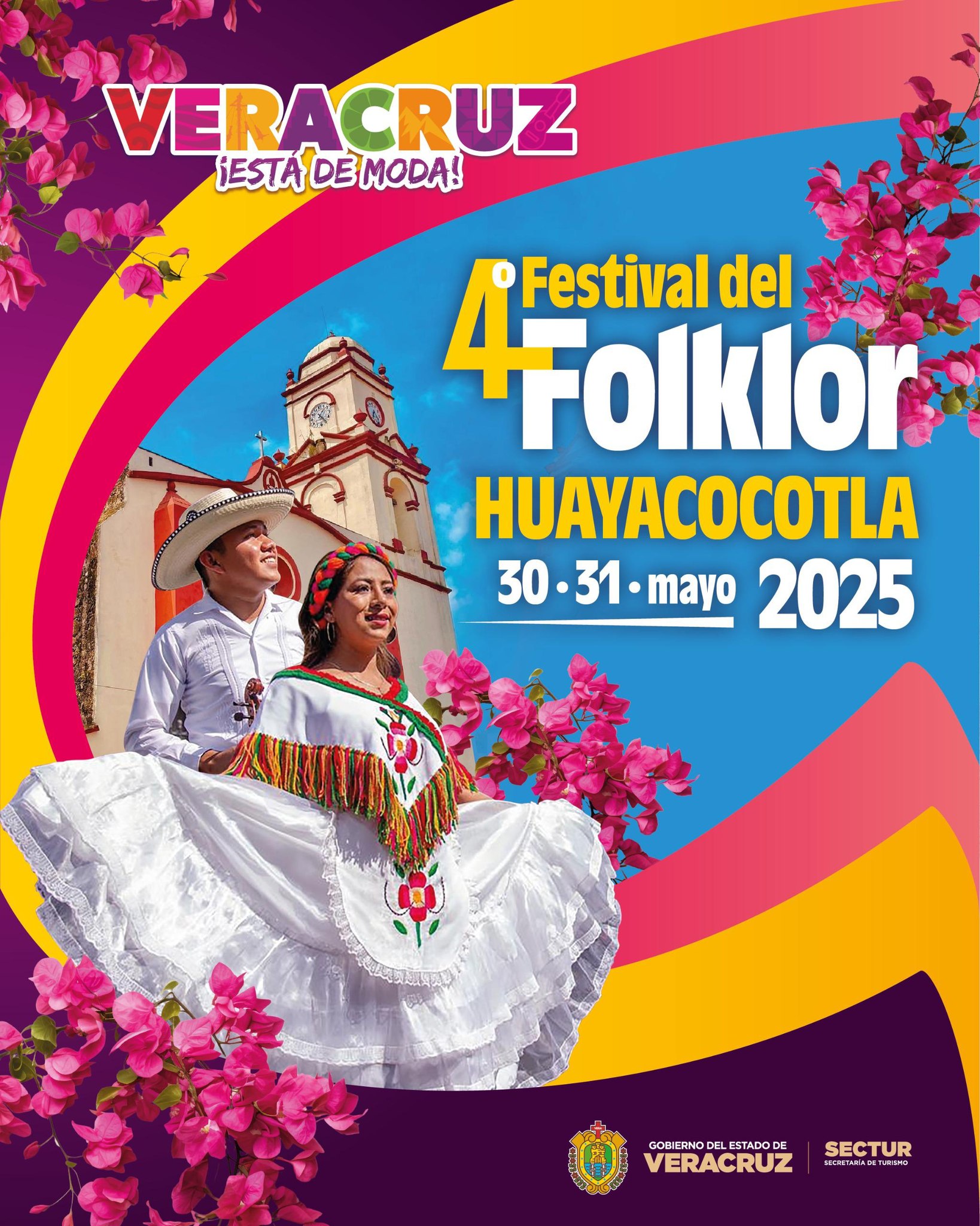 Este fin de semana, vive el “Cuarto Festival del Folklor Huayacocotla 2025”