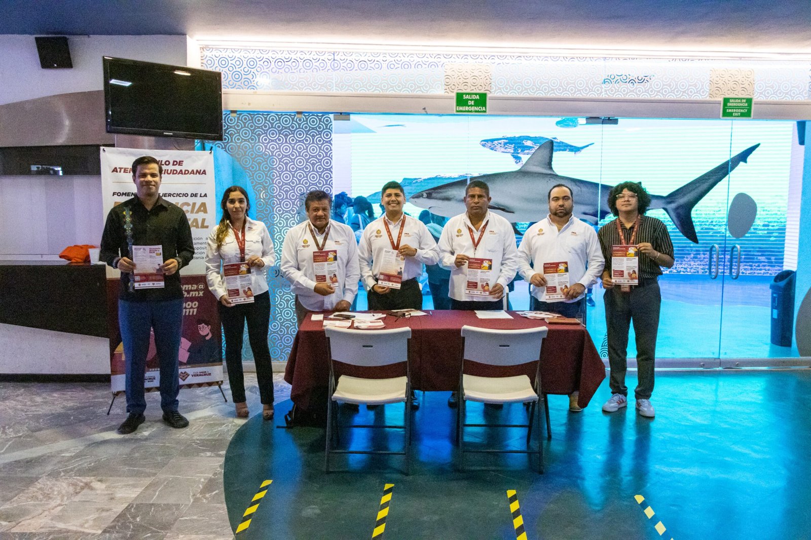 Fomenta PMA la cultura de la denuncia ambiental, instala módulo en Veracruz