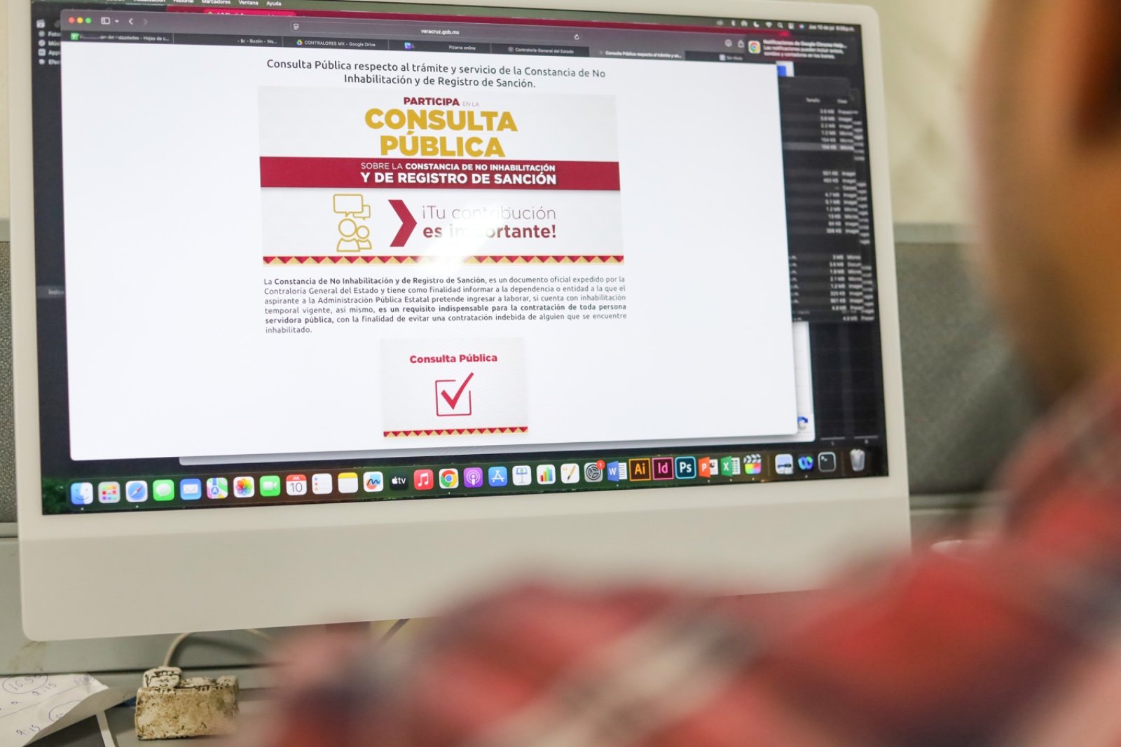 Contraloría invita a participar en consulta sobre servicios de No Inhabilitación