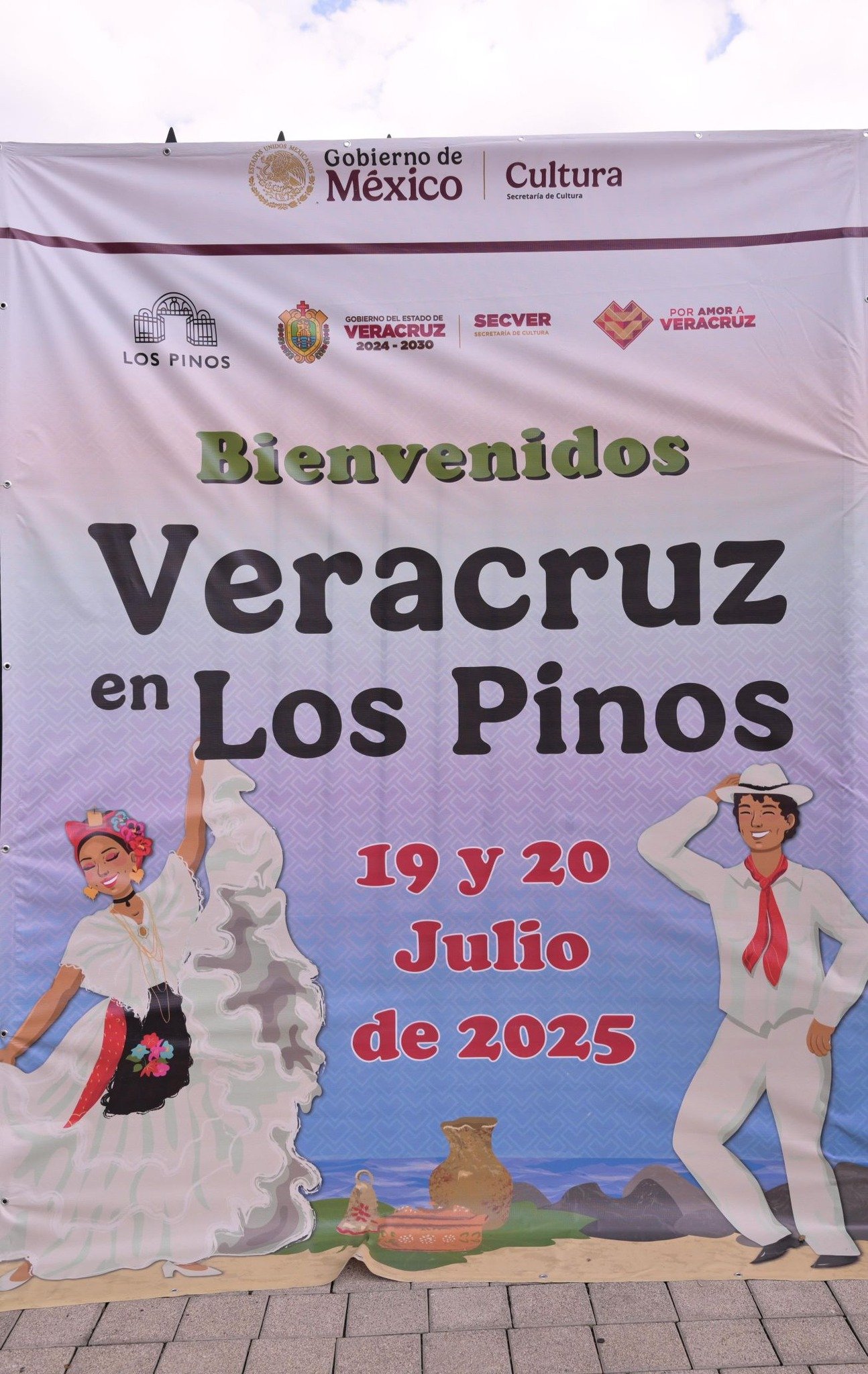 Veracruz se hizo presente en Los Pinos, CDMX