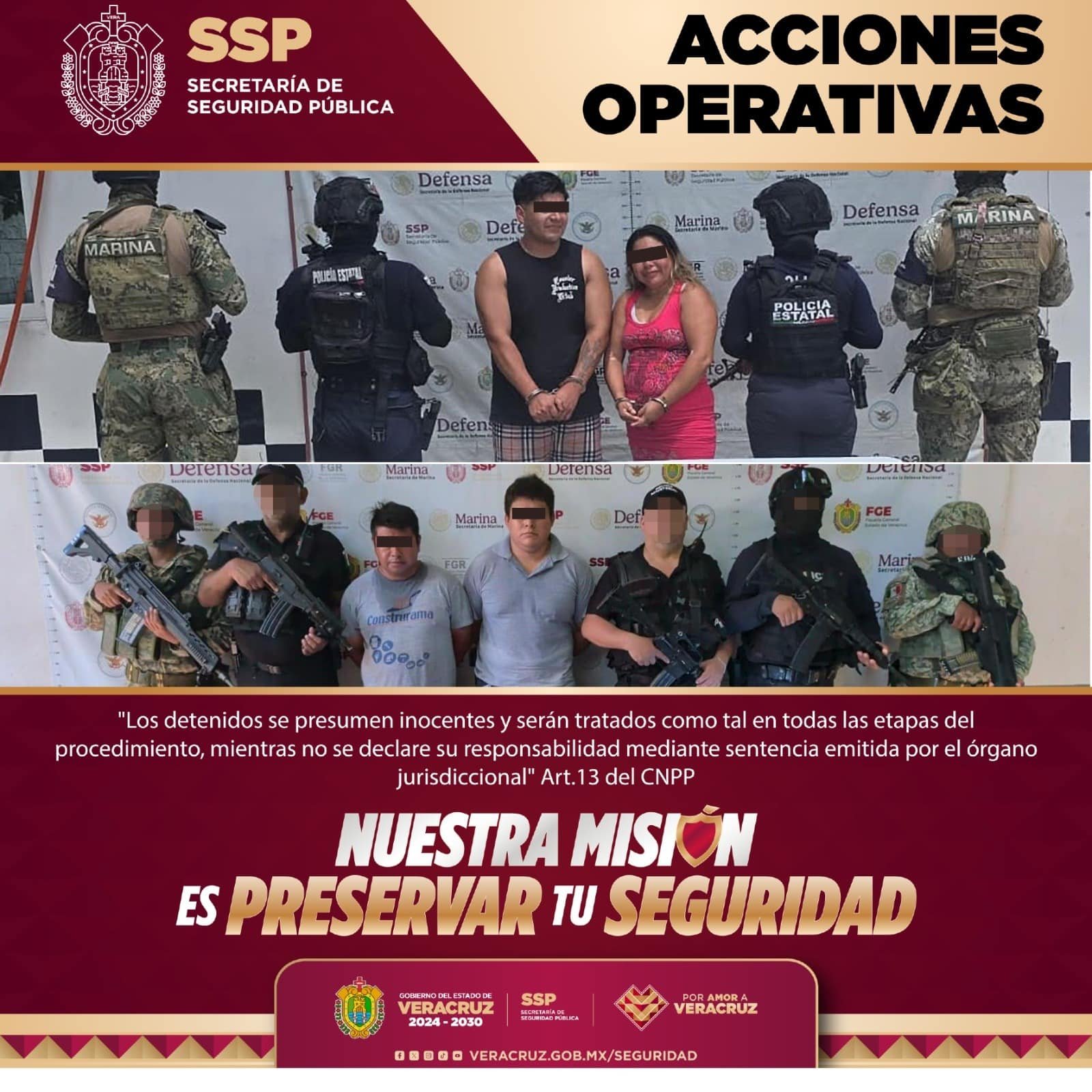 Fuerzas de Seguridad aseguran más de 250 dosis de sustancias ilícitas y detienen a 45 personas