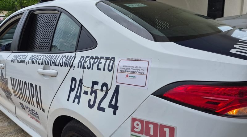 Fortalecen colaboración Gobierno de Coatzacoalcos y PEMEX con donación de 380 mil litros de combustible