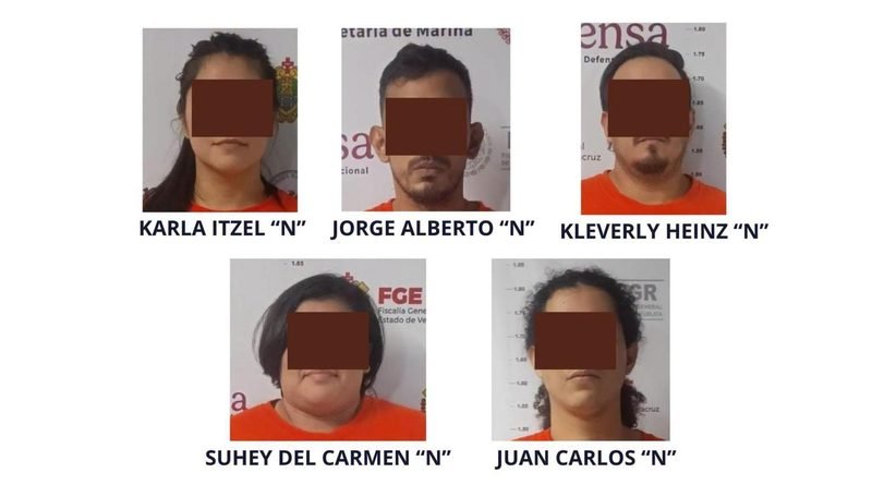 Vinculan a proceso a cinco por homicidio doloso en la colonia Veleros en Coatzacoalcos