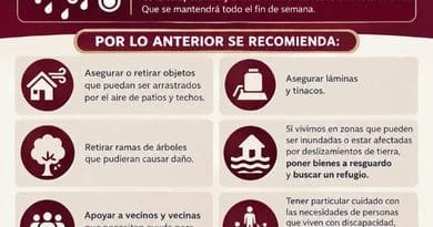 Mantiene Ayuntamiento vigilancia por evento de norte; se reportan incidentes menores 