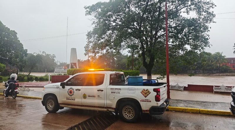 SPC realiza evacuación preventiva por crecida de ríos en el sur del estado