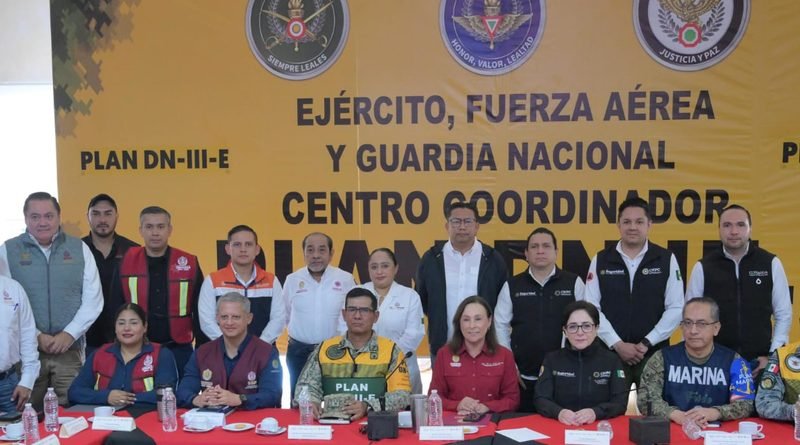 Gobiernos estatal y federal mantienen vigilancia preventiva ante lluvias y escurrimientos