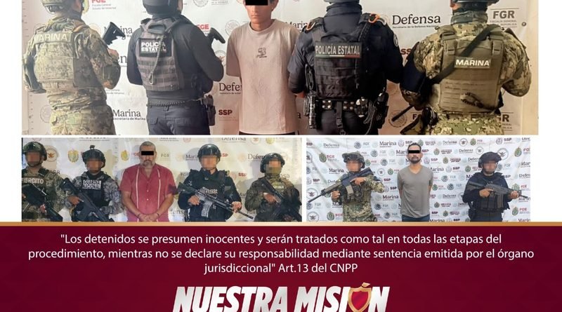 Operativos coordinados: 284 dosis de presuntas sustancias ilícitas aseguradas, 54 personas detenidas y 51 vehículos recuperados