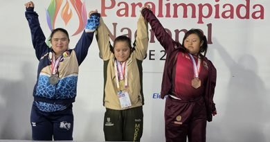 Gran jornada de medallas para Veracruz en la Paralimpiada Nacional