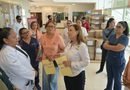 Rocío Nahle supervisa Hospital General de Boca del Río; suma 31 unidades revisadas