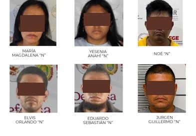 En una semana, 6 personas son vinculadas a proceso por casos de extorsión y homicidio en Tuxpan, Xalapa, Orizaba y Las Choapas