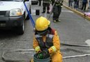 PC Xalapa realizó contención de la fuga en la zona Centro; la vialidad está restablecida