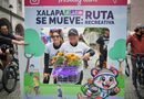 Con temática de Todos Santos, familias disfrutaron la quinta edición de la Ruta Recreativa