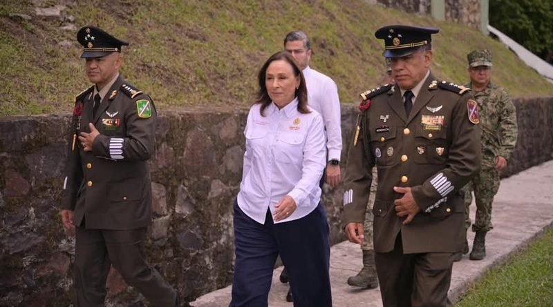 Reitera Gobernadora compromiso con la seguridad de Veracruz