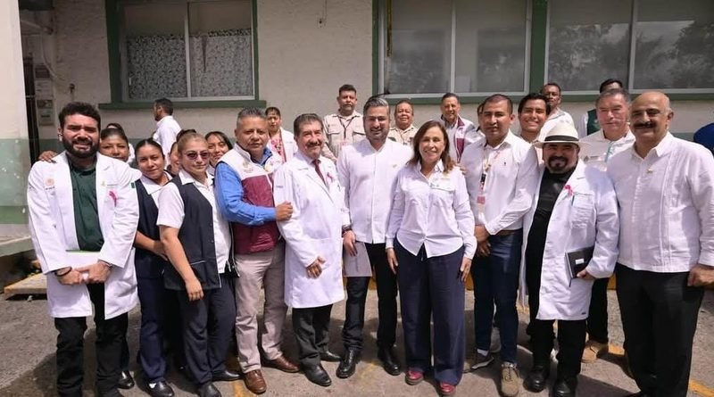 Refuerza Rocío Nahle abasto de medicamentos y confirma nuevo hospital IMSS Bienestar en Tuxpan